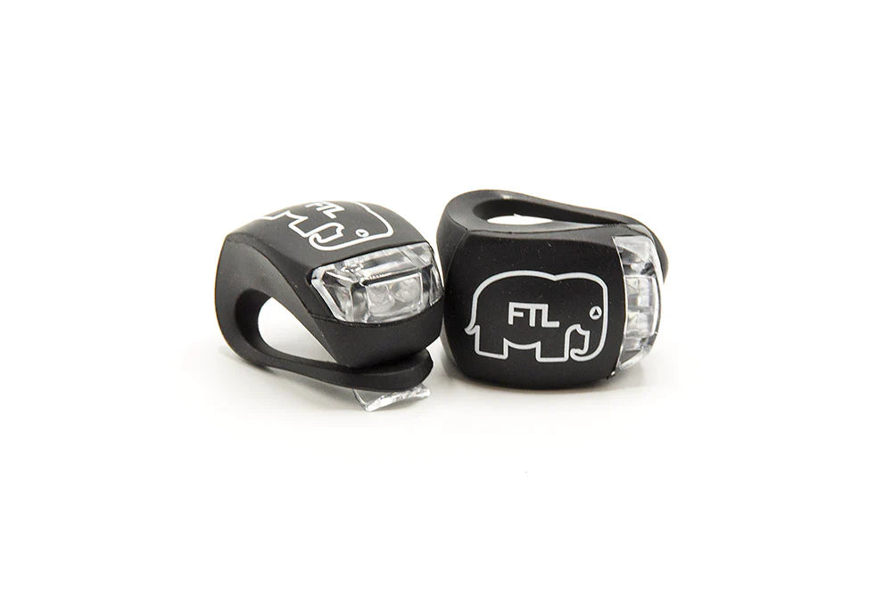 FTL LED Bike Lights. 2 pack BLACK