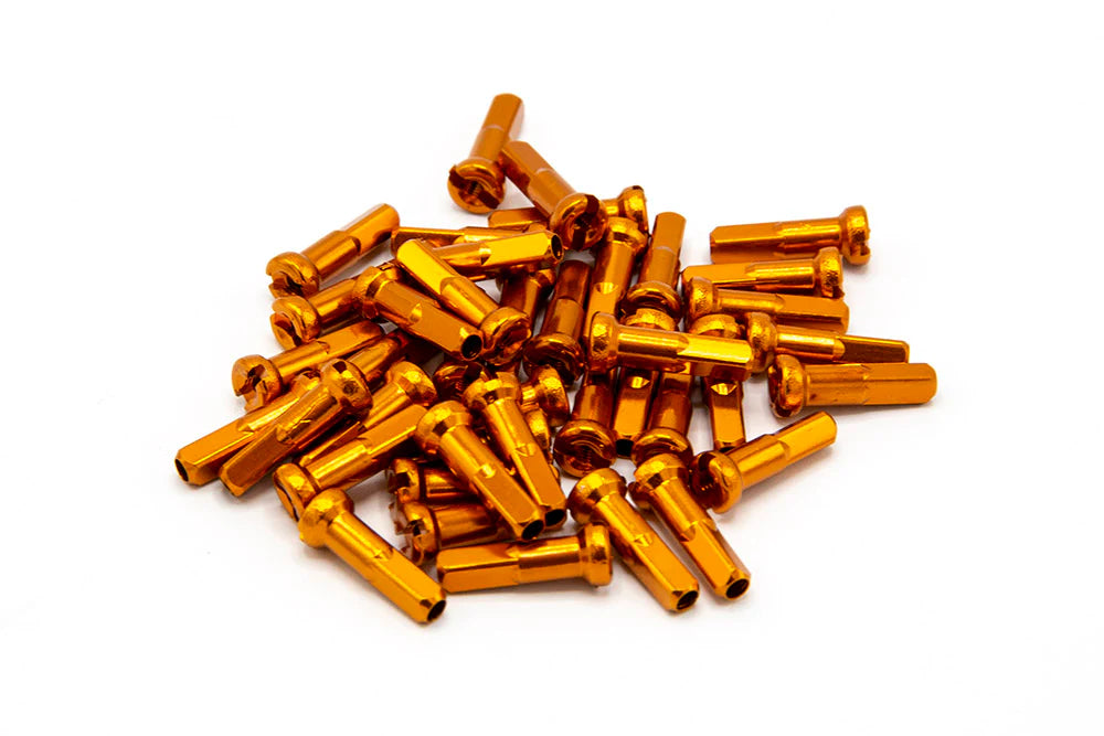 MERRITT 40 pack 14G ALLOY NIPPLE GOLD