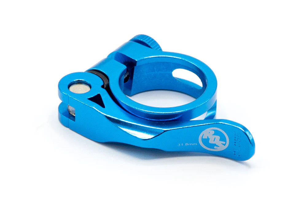 RIDE OUT SUPPLY ROS ADJUSTABLE SEAT CLAMP BLUE 34.9